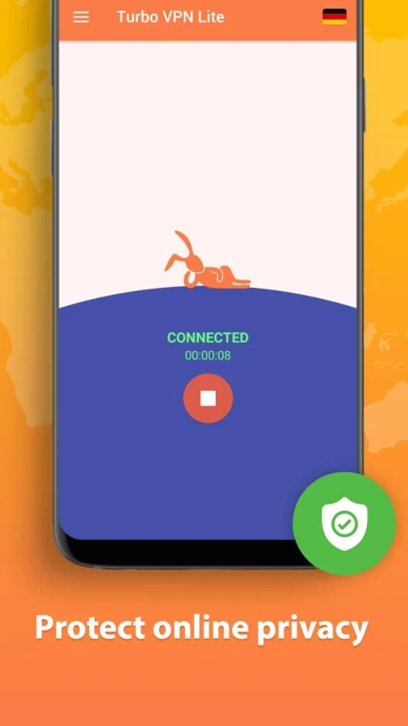 Turbo VPN Lite — captura de tela 2