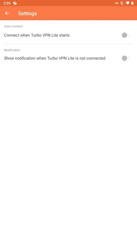 Turbo VPN Lite — captura de tela 3