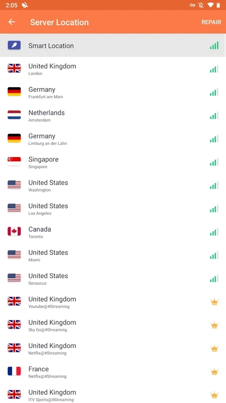 Turbo VPN Lite — captura de tela 4