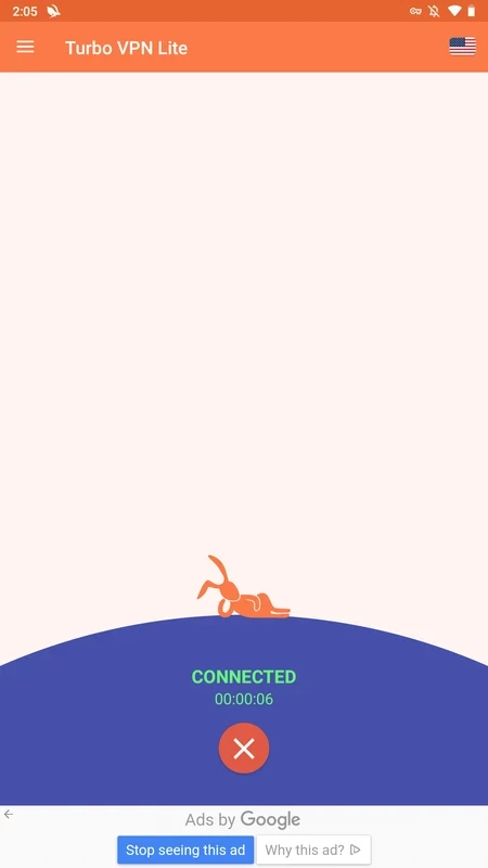 Turbo VPN Lite — captura de tela 7